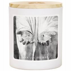 Candle-Jesus Holding Lamb...