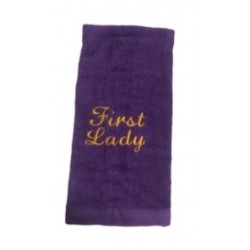 Towel First Lady Purple