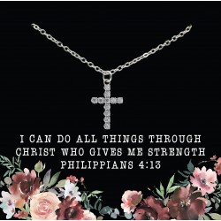 Necklace-Eden Merry-Cross-I...