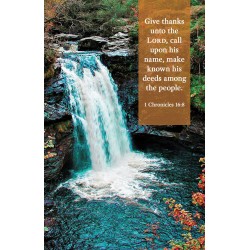 Bulletin-Give Thanks Unto...