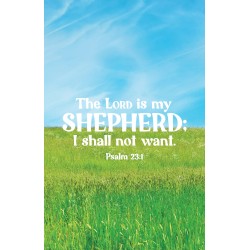 Bulletin-The Lord Is My...