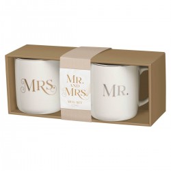 Ceramic Mug-Set-Mr. & Mrs....
