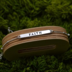 Anklet-Eden Merry-Faith-Silver