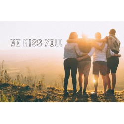Postcard-We Miss You (John...