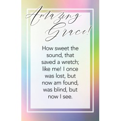 Bulletin-Amazing Grace! How...