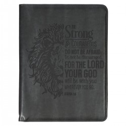 Padfolio-Black Be Strong...