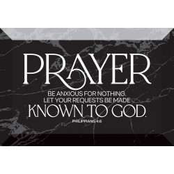 Glass Plaque-Prayer Be...