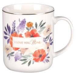 Mug-I Love You  Mom-Ivory...