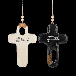Ornament-Blessed/Faith...