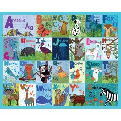 Jigsaw Puzzle-ABC Animals...