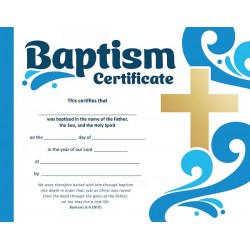 Certificate-Baptism...