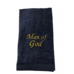Towel Man of God Navy
