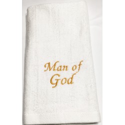 Towel Man of God White