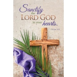 Bulletin-Santify The Lord...
