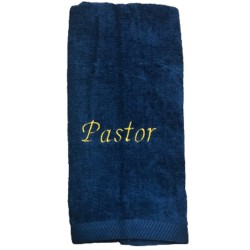 Pastor Towel Navy Blue