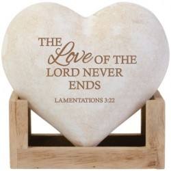 3D Heart w/Stand-The Love...