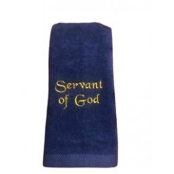 Towel Servant of God Navy Blue