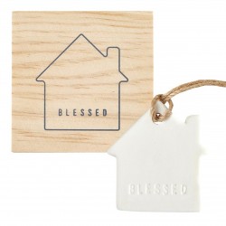 Ornament-Blessed/House In...