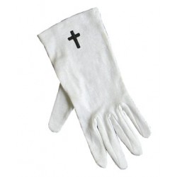 Gloves-Black Cross...