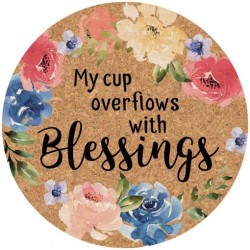 Cork Coasters-My Cup...
