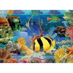 Jigsaw Puzzle-Tropical Fish...