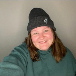 Beanie-Three Fish-Heather...