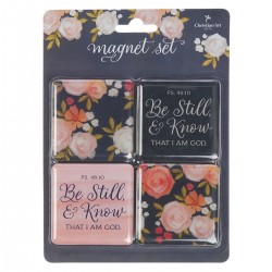 Magnet Set-Be Still & Know