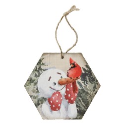 Honeycomb Ornament-Snowman...