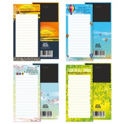 Fridge notepad-set of 4...