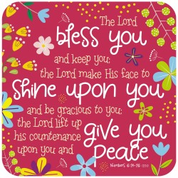 Coaster-Bless You (pink)...