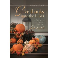 Bulletin-Give Thanks Unto...