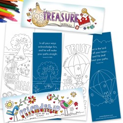 Proverbs Coloring Bookmarks...
