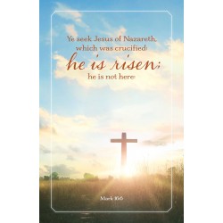 Bulletin-Easter: Ye Seek...