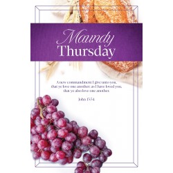 Bulletin-Maundy Thursday: A...