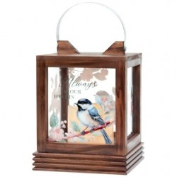 Lantern w/Flameless LED...