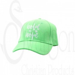 Cap-Hold On To Hope-Sea Green