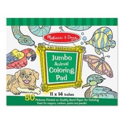 Jumbo Coloring Pad: Animal...
