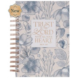 Journal Spiral Blue Floral...