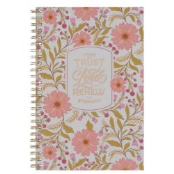 Notebook Spiral Pink Floral...