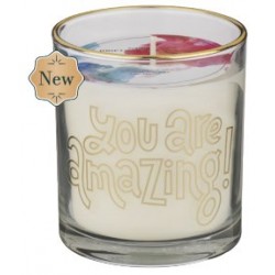 Glass Candle You Are Amazing