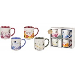 Mug Set 4 pc Love  Hope...