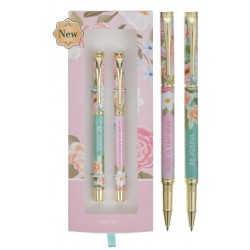 Pen Set 2 pc Be Joyful  God...