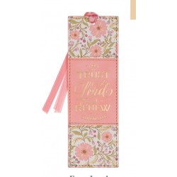 Bookmark Faux Leather Coral...