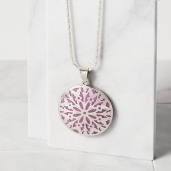 Etched Silver & Purple...