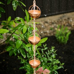 Prava Copper Rain Chain