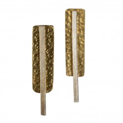Silver Brass Bar Drop...