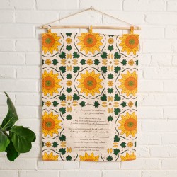 Sunflower Home Poem Wall...