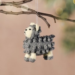 Miski Wool Sheep Ornament