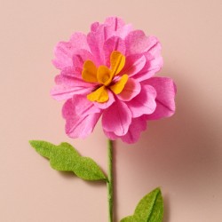 Silk Paper Cosmo Flower - Pink
