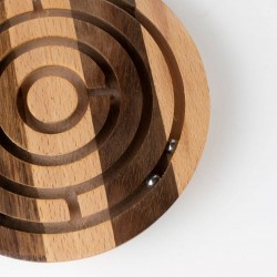 Handheld Wooden Maze Game